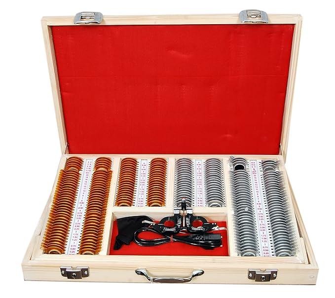 Eye Care Products (Delhi) Illuminated Trial Lens Set With 225 Lens & Adjustable Trail Frame