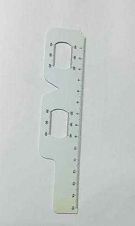 Sugra Plastic Optical PD Ruler Pupil Distance Meter Eye Ophthalmic Tool